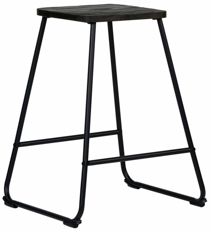 Tabouret \'Borås\' - Brun/Noir dans le groupe Meubles / Meubles d\'assise / Tabourets chez Reforma (WX-3061MW)