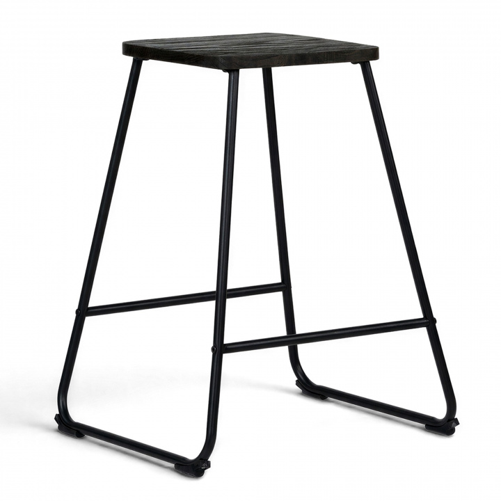 Tabouret \'Bor&aring;s\' - Brun/Noir dans le groupe Meubles / Meubles d\'assise / Tabourets chez Reforma (WX-3061MW)