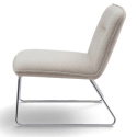 Fauteuil \'Chelsea\' - Gris/métal