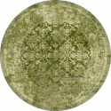 Tapis rond \'Denizli\' 120cm - Vert