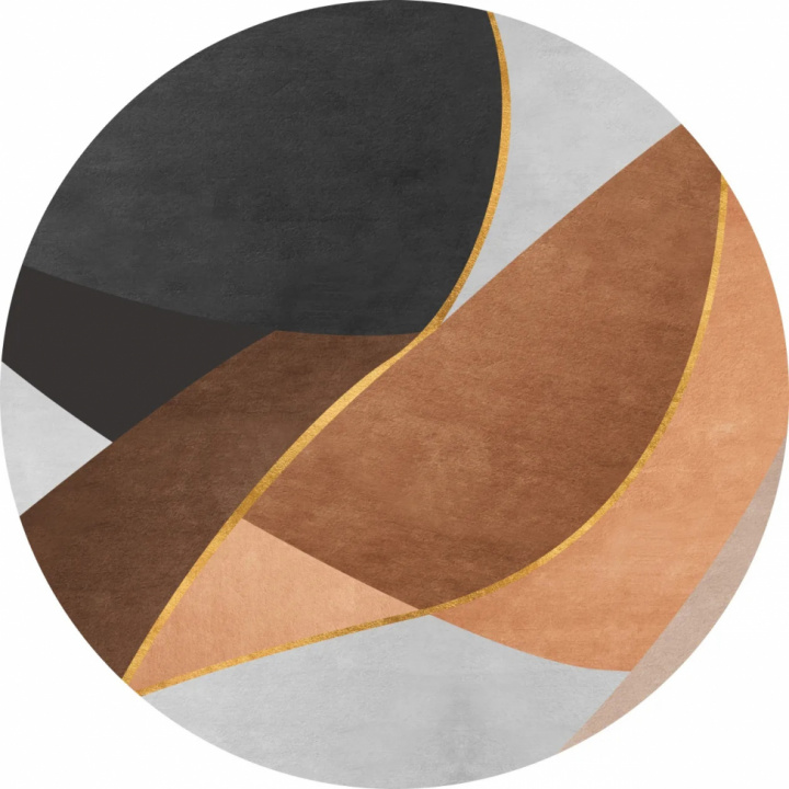 Tapis rond \'Hazel\' 160cm - Multi dans le groupe Décoration / Tapis / Tapis tissés chez Reforma (X10116591)