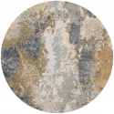 Tapis rond \'Travale\' 290cm - Gris/Multi