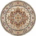 Tapis rond \'Siliana\' 240cm - Beige