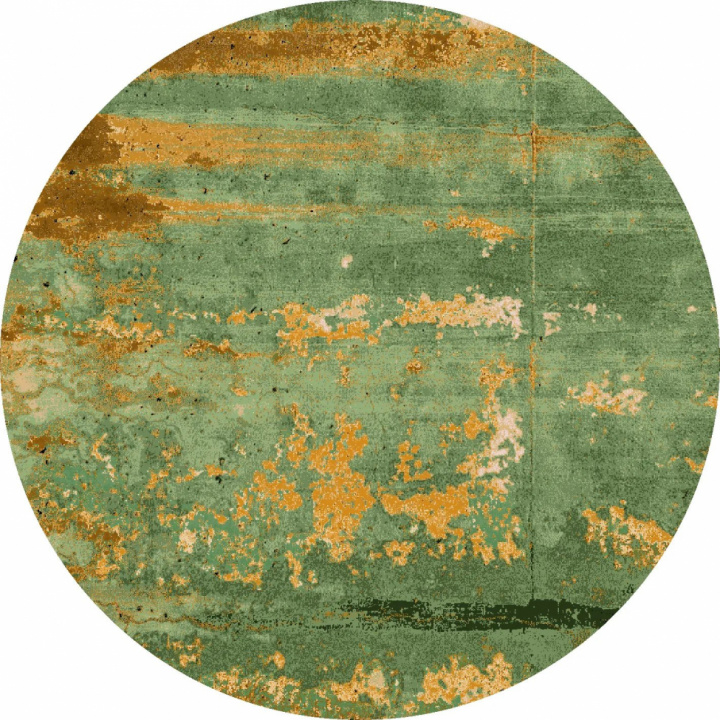 Tapis rond \'Domont\' 290cm - Vert dans le groupe Décoration / Tapis / Tapis tissés chez Reforma (X10117871)