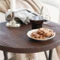 Tabouret \'Rustic\' 45cm - Bois/Acier