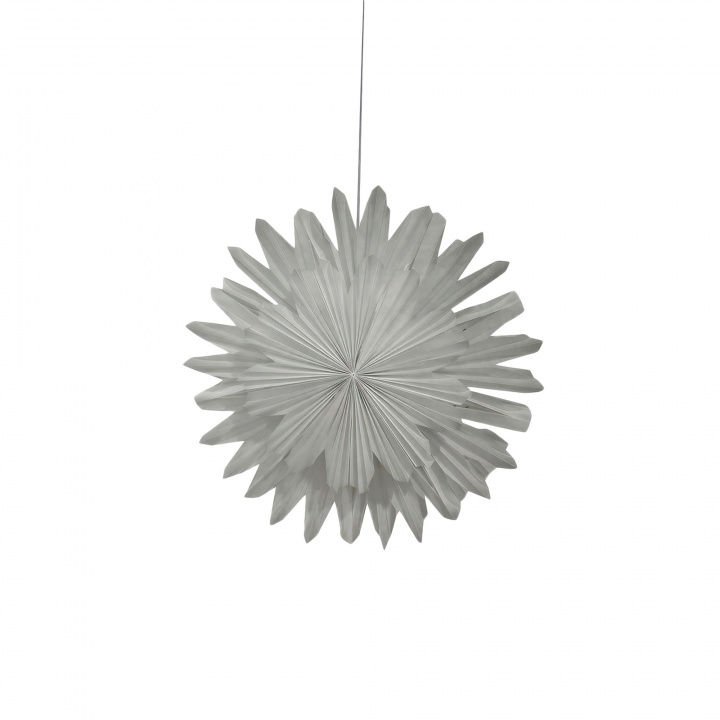 &Eacute;toile de l\'Avent \'Lucia\' 60cm - Blanc dans le groupe Éclairage / Lampes / Éclairage de Noël chez Reforma (ZGC-advent-white)