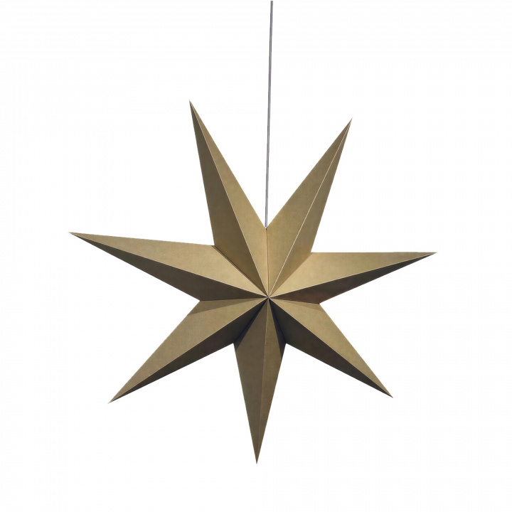 &Eacute;toile de l\'Avent \'Sally\' 60cm - Marron dans le groupe Éclairage / Lampes / Éclairage de Noël chez Reforma (advent-star-brown)