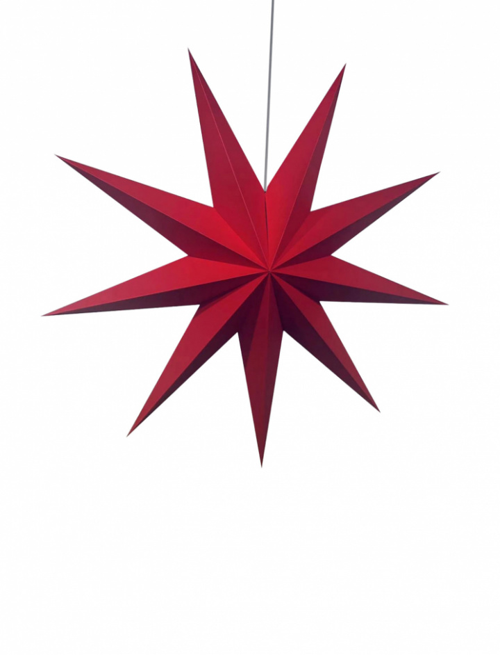 Étoile de l\'Avent \'Vintergatan\' 118cm - Rouge dans le groupe Éclairage / Lampes / Éclairage de Noël chez Reforma (advent-star-red-10)