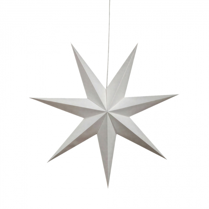 &Eacute;toile de l\'Avent \'Sally\' 60cm - Blanc dans le groupe Éclairage / Lampes / Éclairage de Noël chez Reforma (advent-star-white-2)