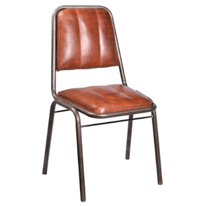 Chaise \'Brooke\' - Vintage/Cuir dans le groupe Meubles / Meubles d\'assise / Chaises chez Reforma (m01145)