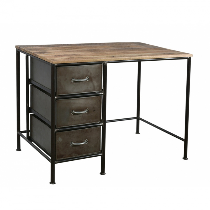 Bureau Vintage \'Thomas\' - Fer/Bois dans le groupe Meubles / Tables / Bureaux chez Reforma (m06051)