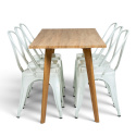 Groupe de repas \'Nordisk Montmartre\' - 1 Table & 6 Chaises