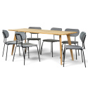 Groupe de repas \'Nordisk Kungsholmen\' - 1 Table & 6 Chaises