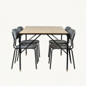 Groupe de repas \'Kungsholmen Hornstull\' - 1 Table & 4 Chaises