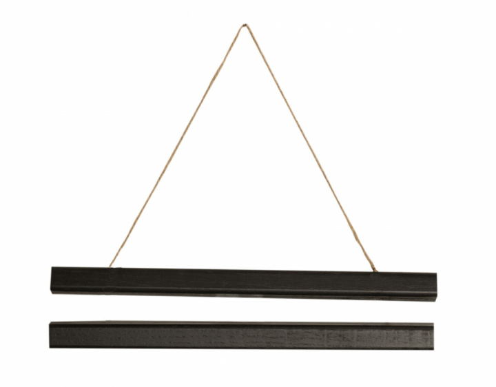 Porte-affiche 30cm - Noir dans le groupe Décoration / Décoration / Tableaux & affiches chez Reforma (posterhang-black-30)