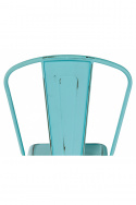 Chaise \'Montmartre\' - Vintage turquoise