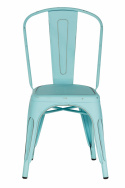 Chaise \'Montmartre\' - Vintage turquoise